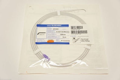 GR3508 ~ Glidewire 0.035inch x 180cm x 3cm (x) ~ Box of 5